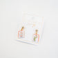 Mahjong Tile Dangle Earrings