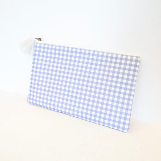 Gingham Cosmetic Bag