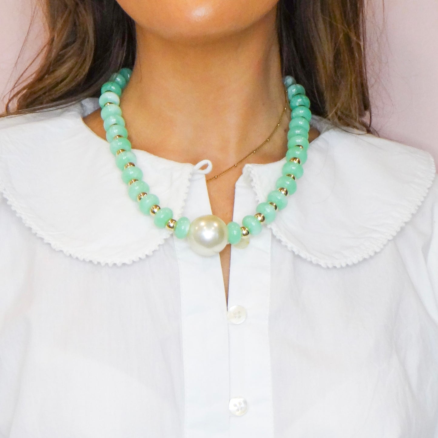 Pearl Bauble Necklace