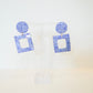 Santorini Geometric Earrings