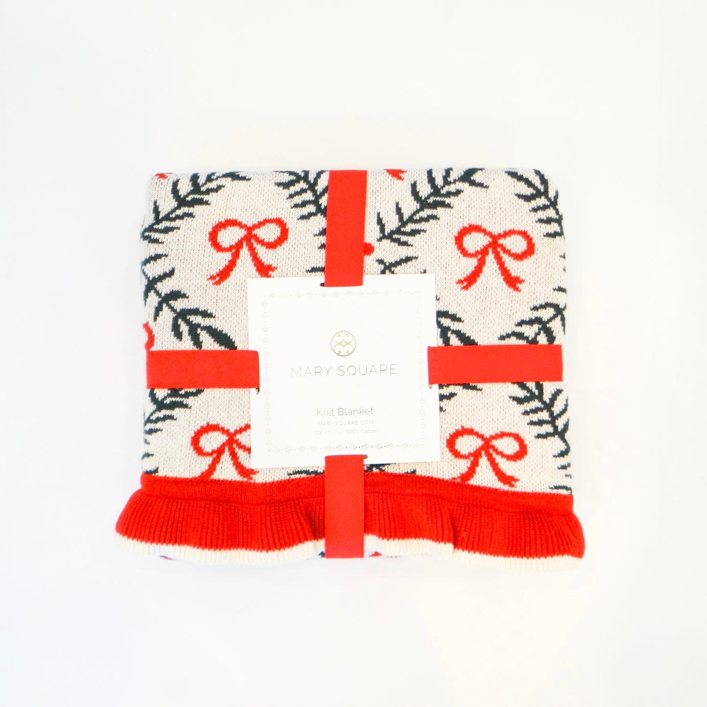 Holiday Trellis Blanket