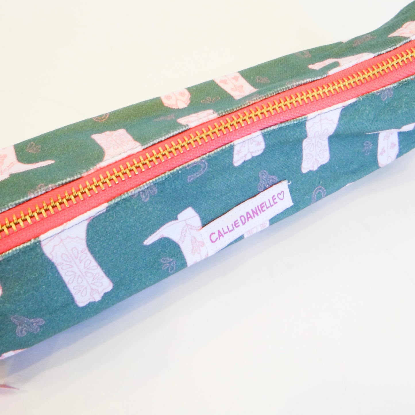 Cowgirl Boots Pencil Pouch