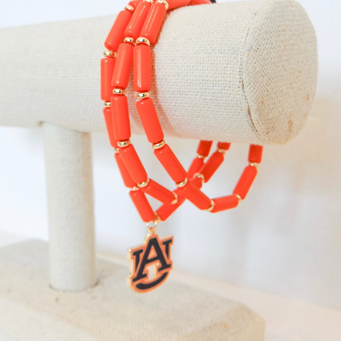 Auburn Beaded Bracelet Set