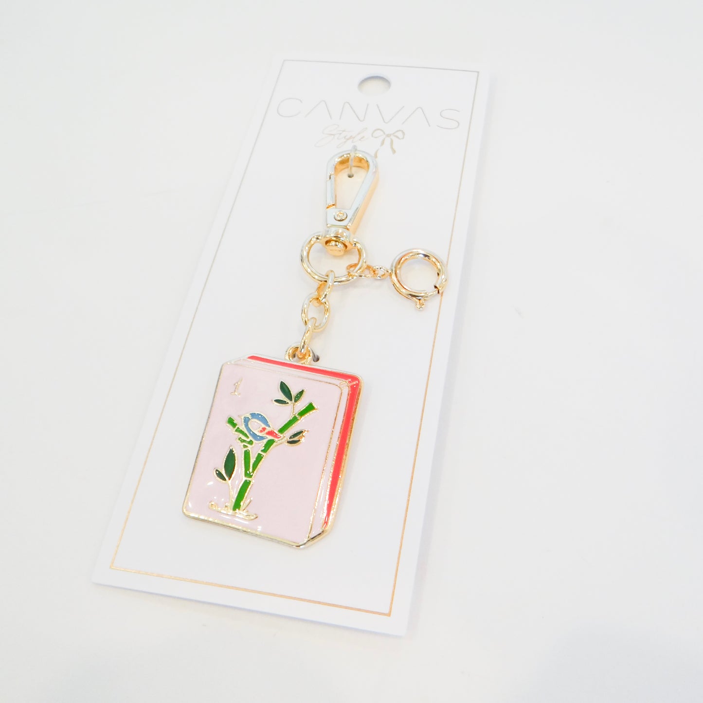 Mahjong Tile Bag Charm