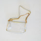 Gold Standard Clear Shoulder Bag