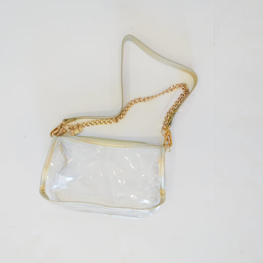 Gold Standard Clear Shoulder Bag