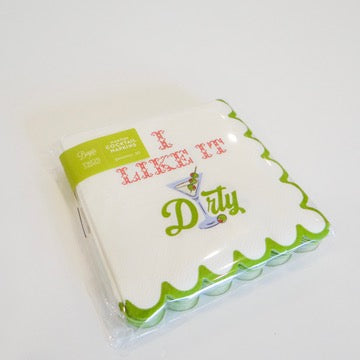 I Like it Dirty Paper Napkin