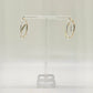 Multi Metal Twist Hoops