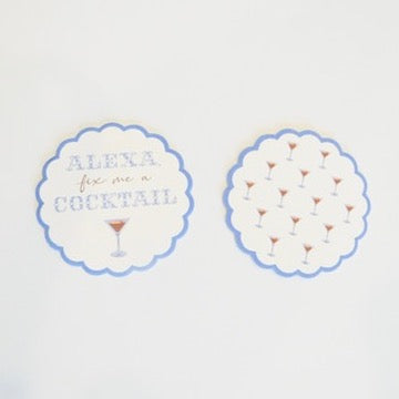 Cocktail First Paper Coaster
