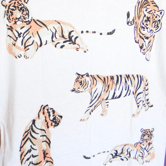 Regal Tiger Luxe Throw