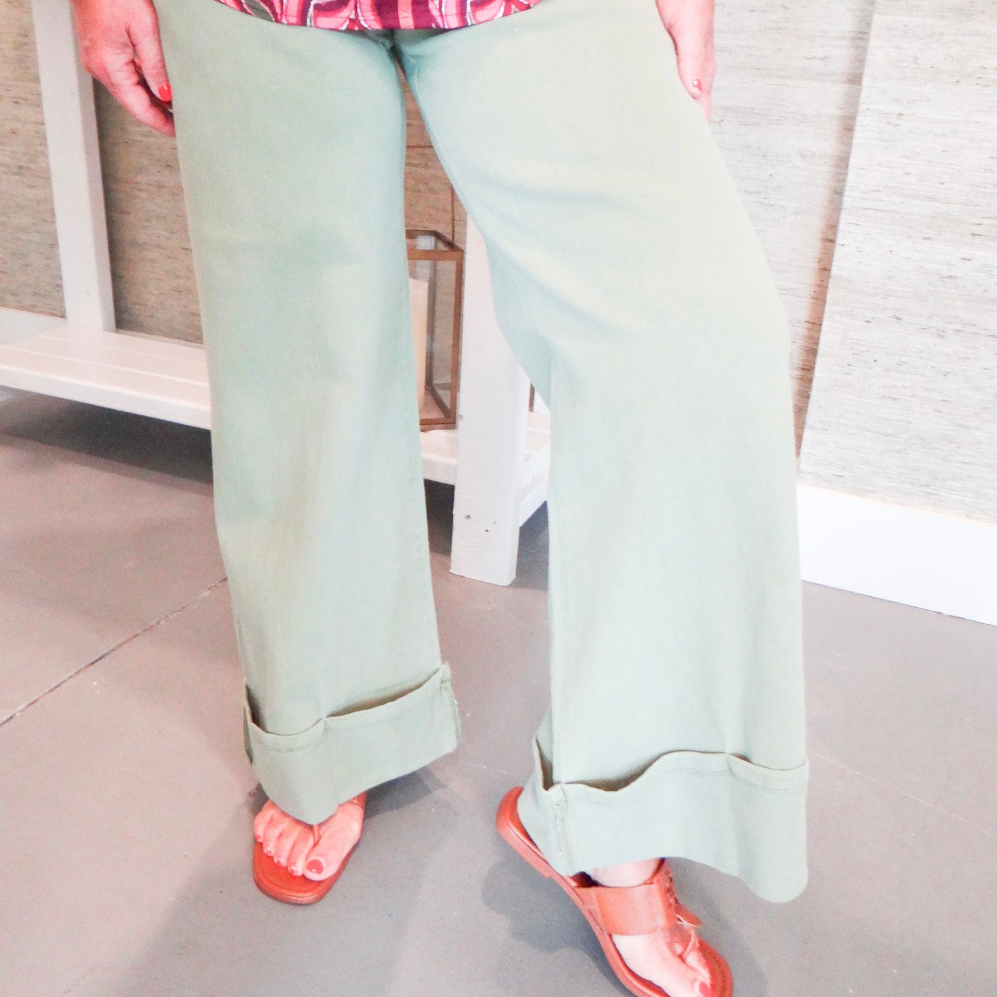 Sand Denim Pants