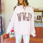 WWJD Heart Crew Neck
