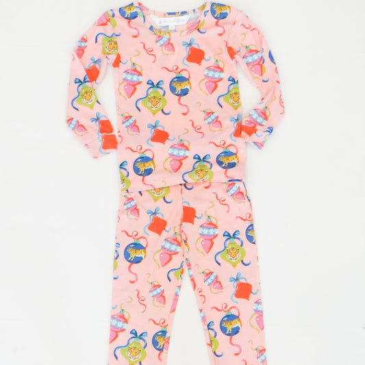 Kid's Tinsel and Tiger Long Sleeve Pajamas