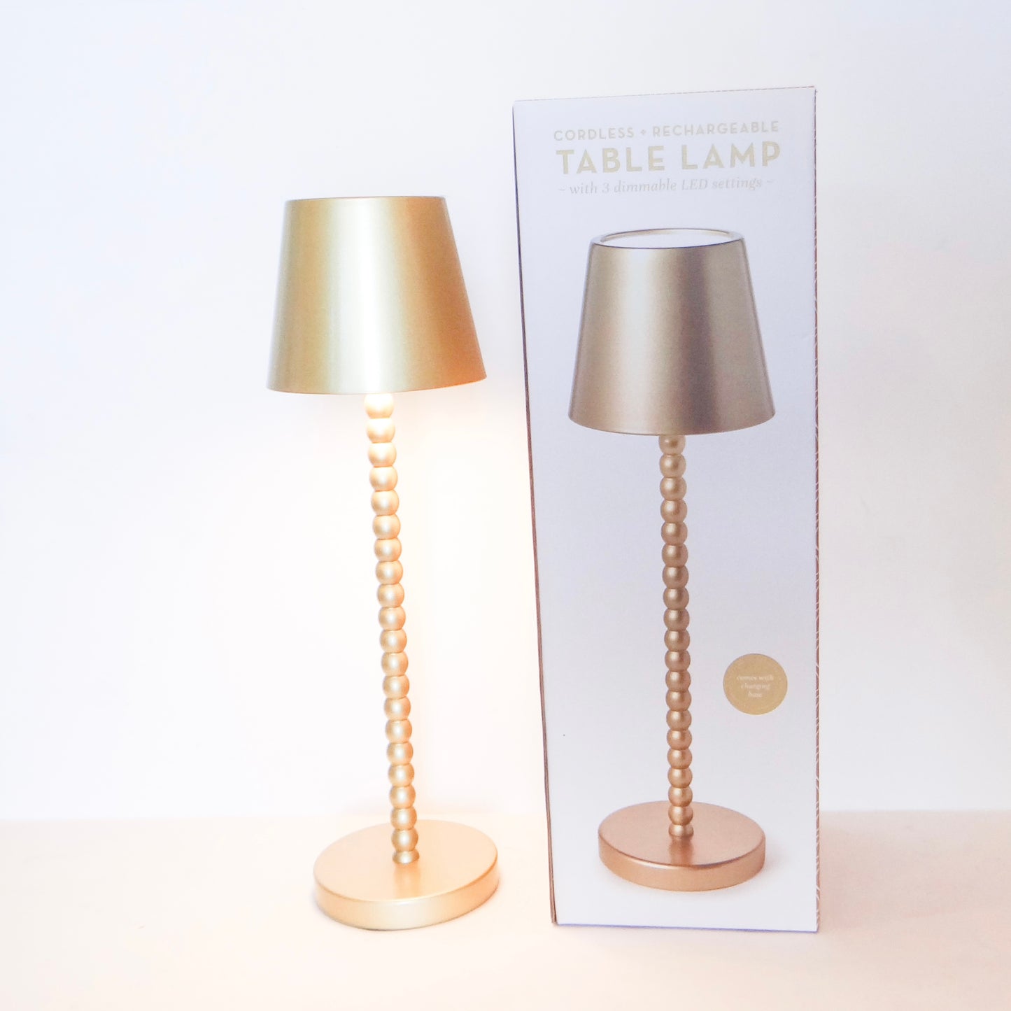 Gold Bubble Cordless Lamp