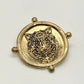 Golden Tiger Brooch