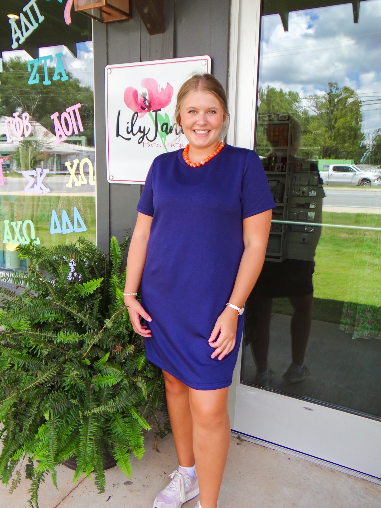Navy Go-To Dress