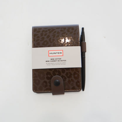 Hunter Umber Leopard Jotter