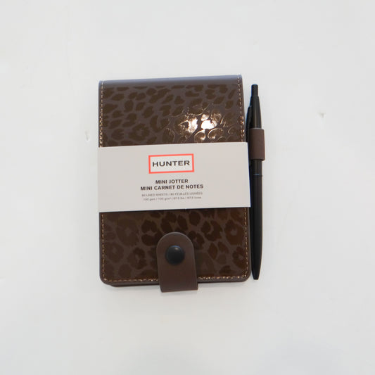 Hunter Umber Leopard Jotter