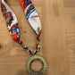 Scarf Charm Necklace