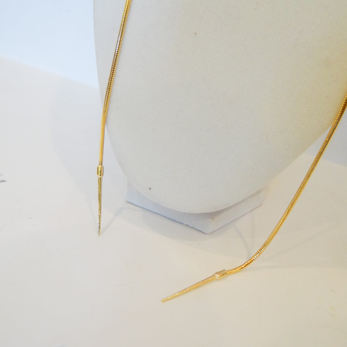 Bar Drop Lariat Necklace