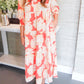 Floral Fire Maxi Dress