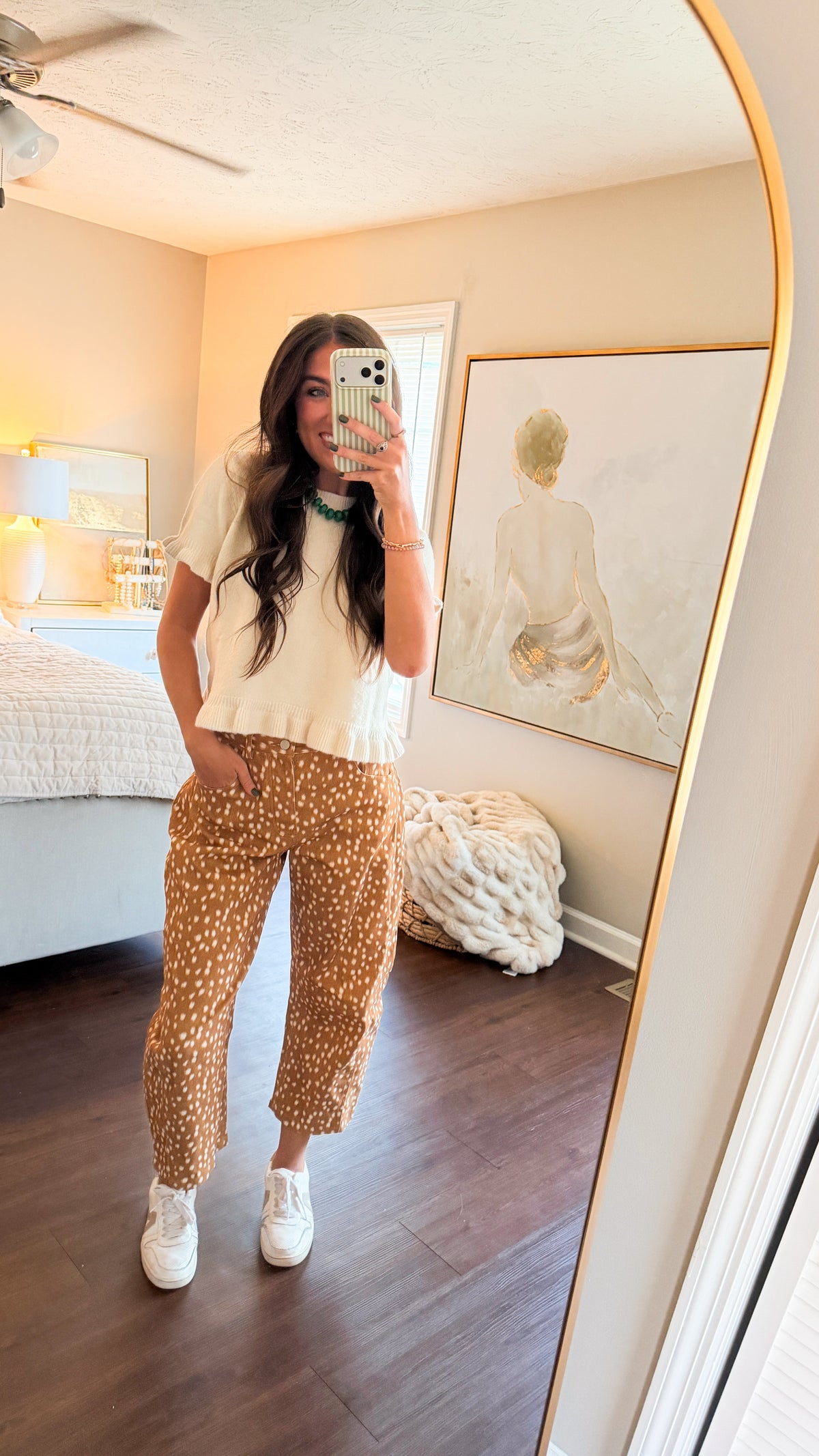 Fawn of You Barrel Jeans