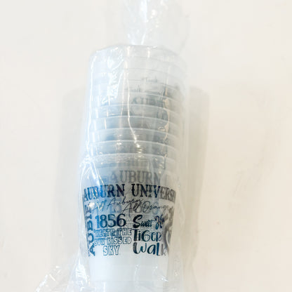 Auburn Traditions Plastic Cups