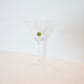 Olive You Martini Glass