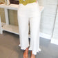 Ruffle Hem Pants