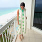 Harbor Garden Midi Dress