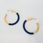 Thread Wrapped and Textured Hoops