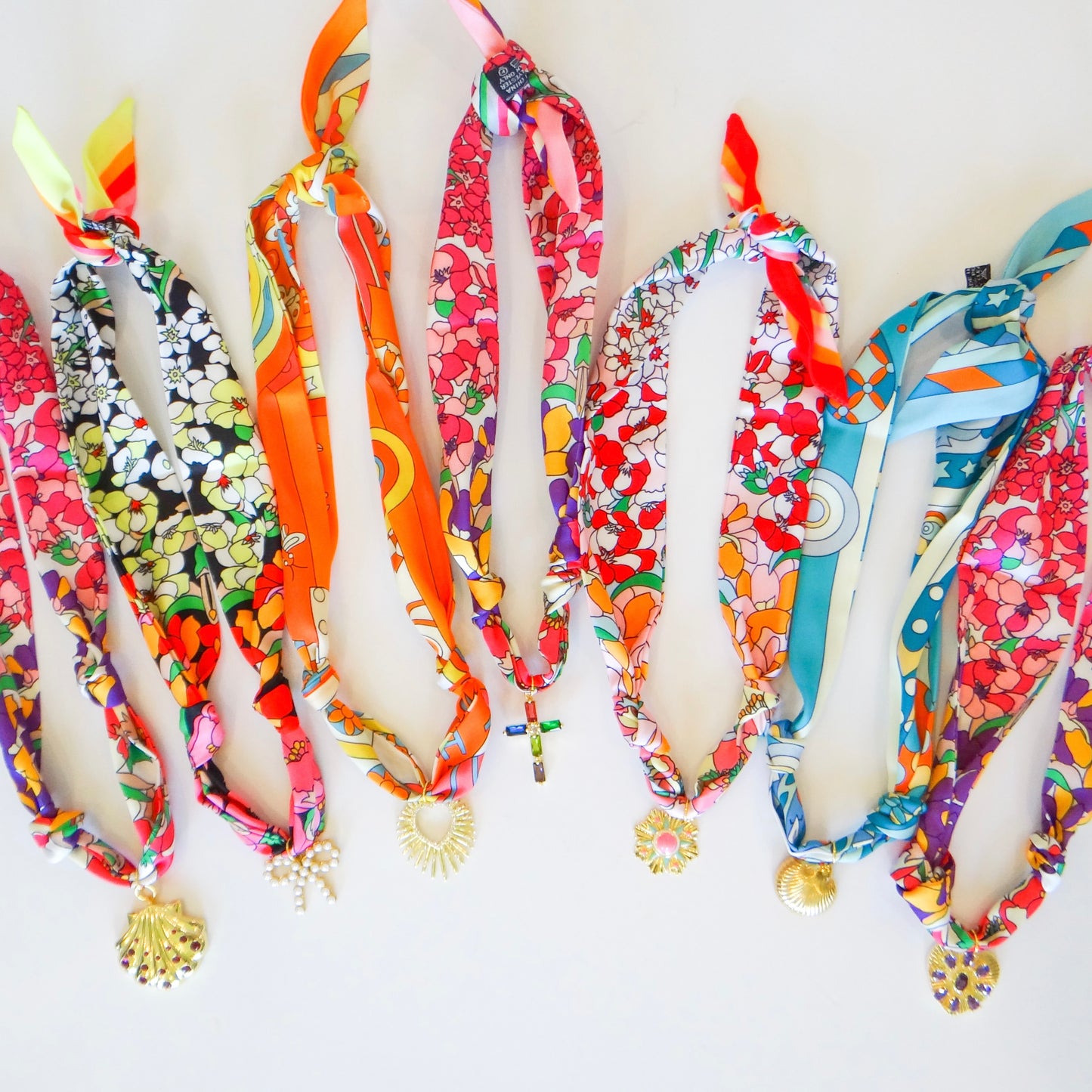 Scarf Charm Necklace