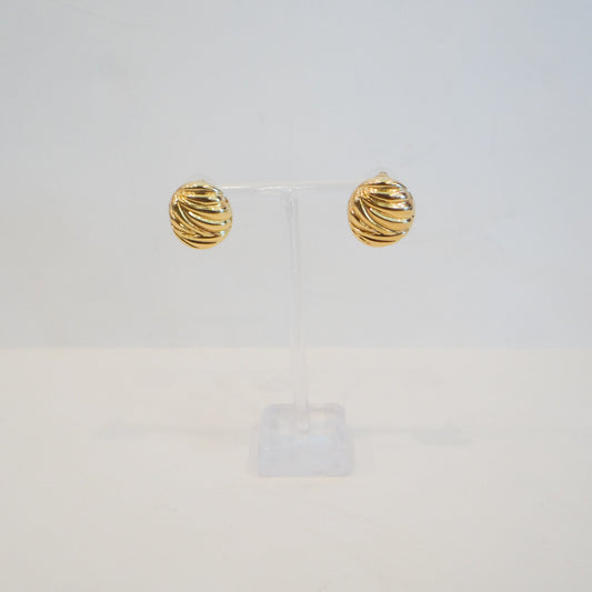 Gold Shell Studs