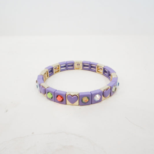 Heart Charm Bracelet