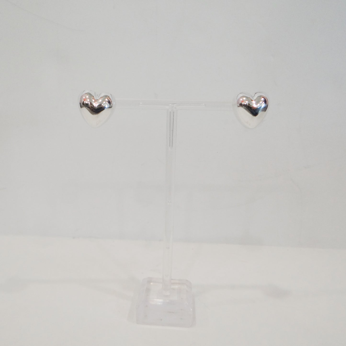 Silver Heart Earring of the Week