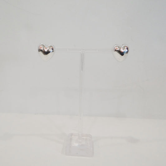 Silver Heart Earring of the Week
