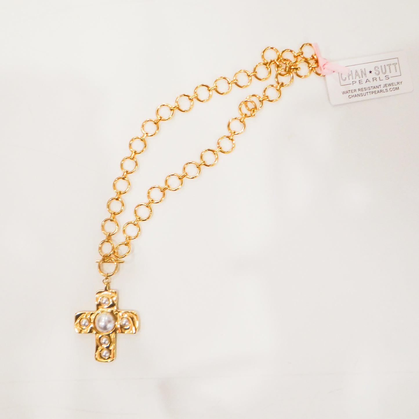 Chan Sutt Pearls - Pearly Cross