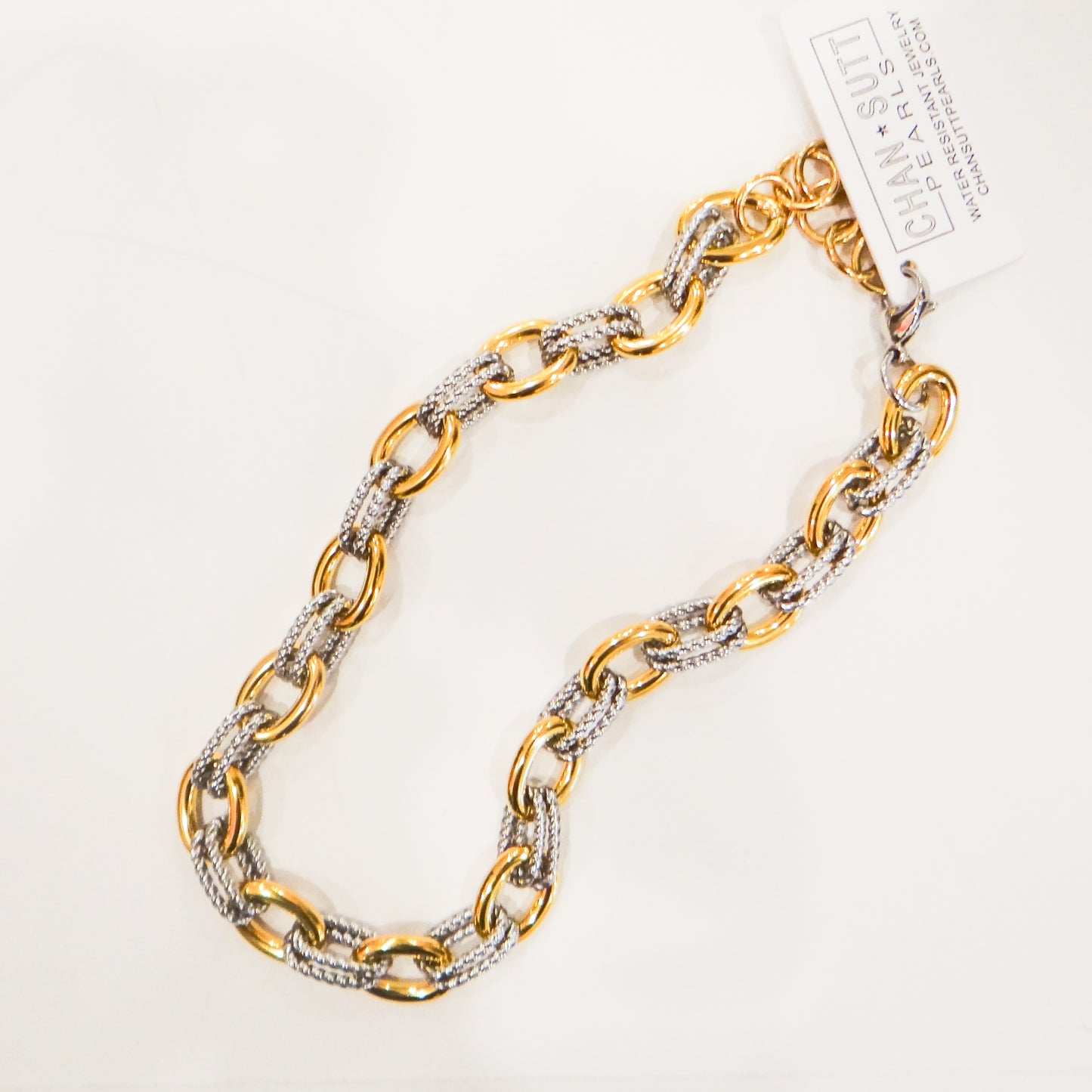 Chan Sutt Pearls - Mixed Metals Necklace