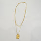Layered Cross Necklace