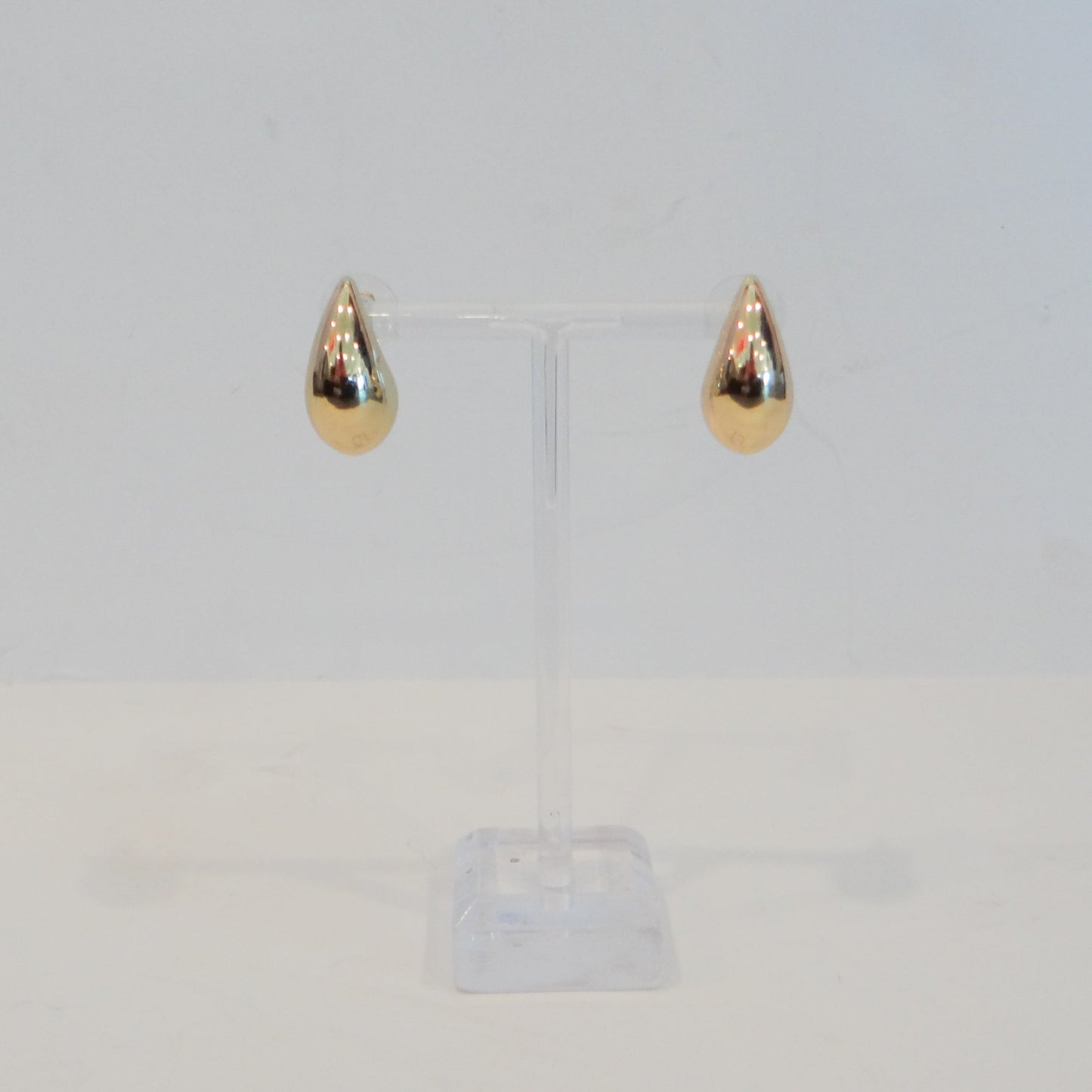 Gold Teardrop Earrings