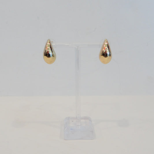 Gold Teardrop Earrings