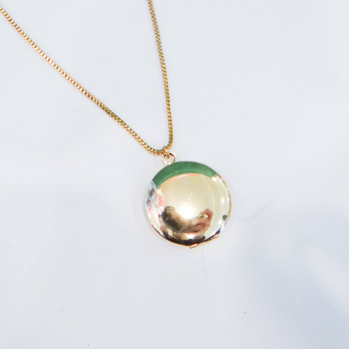 Gold Locket Necklace