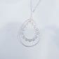 Long Necklace with Chain Pendant