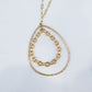Long Necklace with Chain Pendant