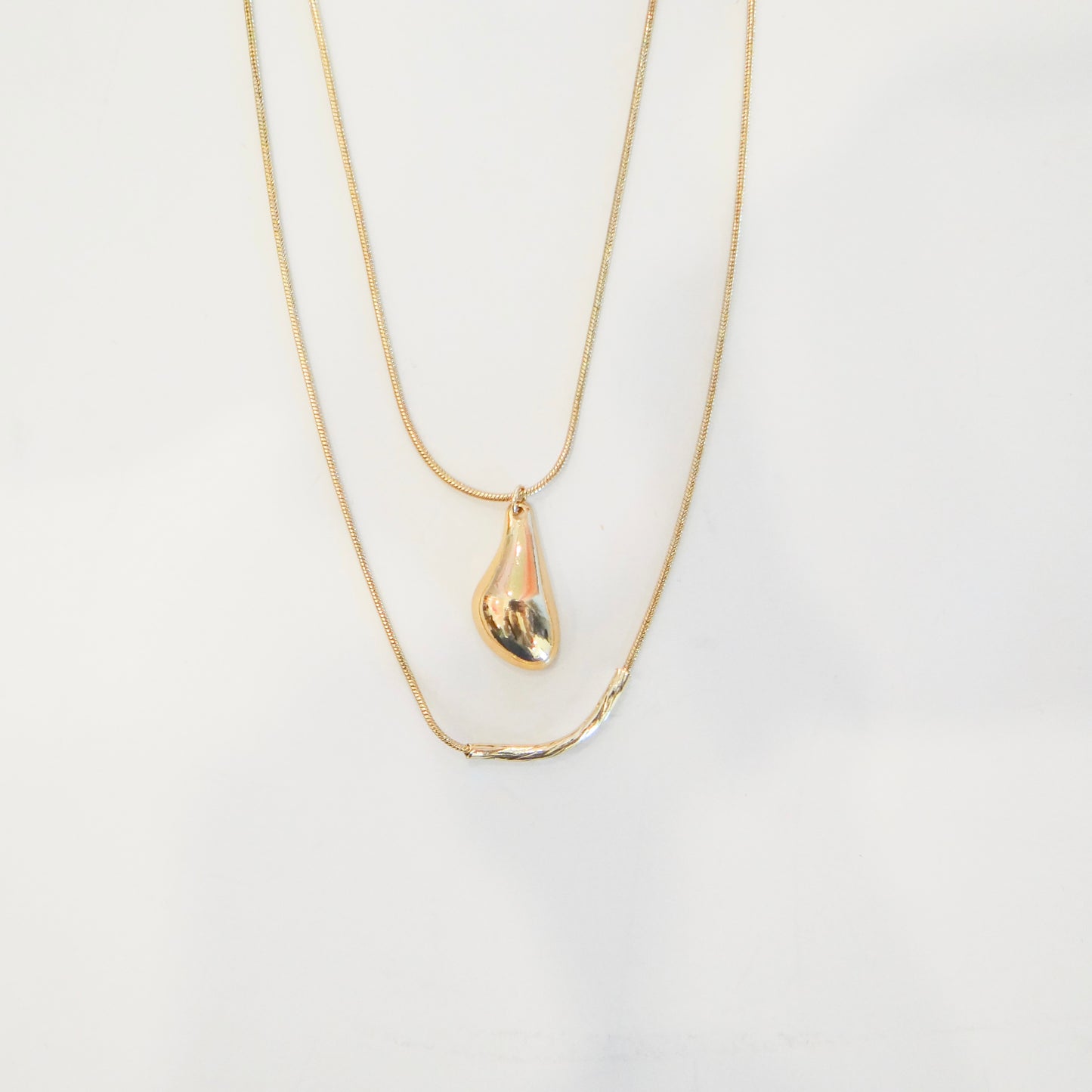 Layered Chains Necklace