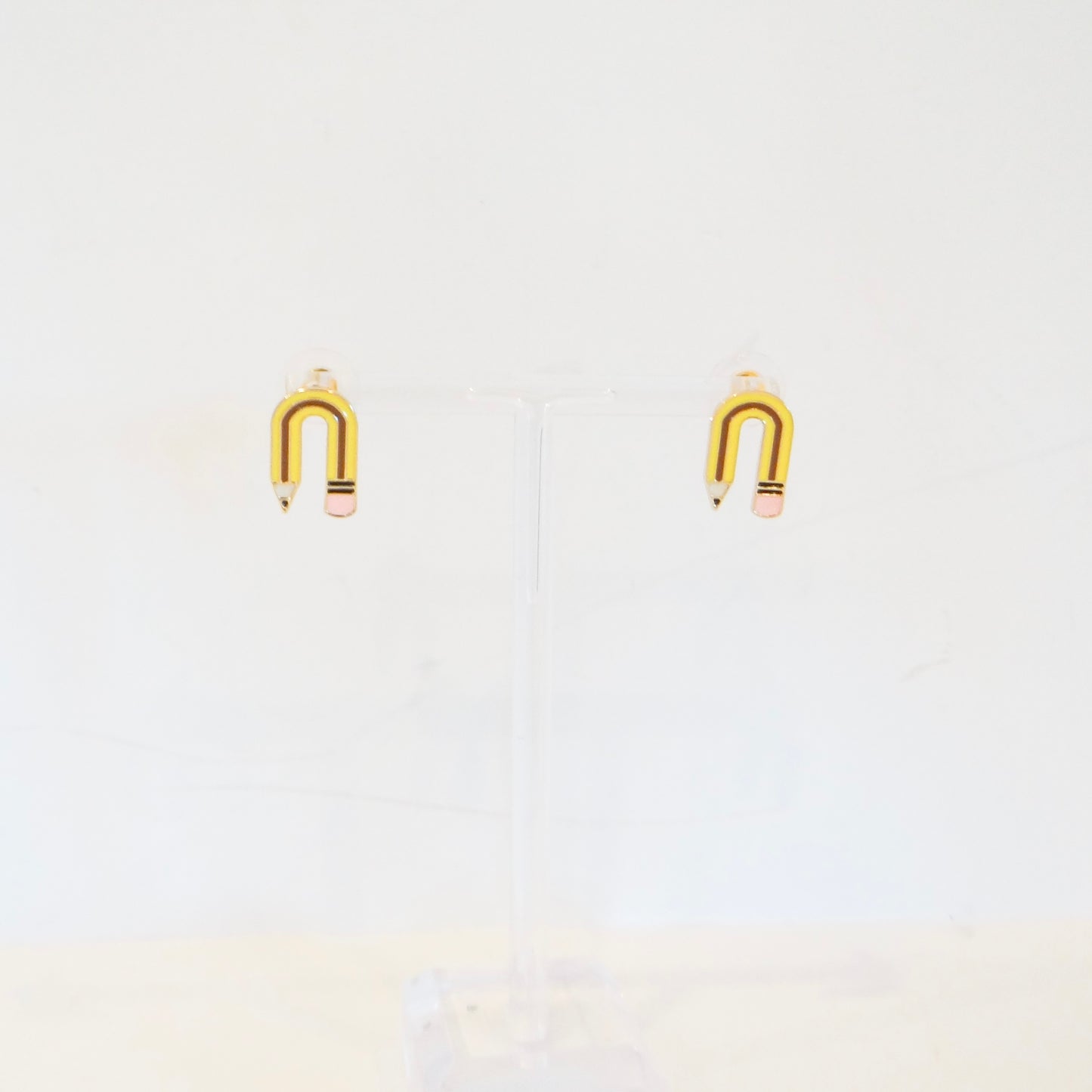 Pencil Stud Earrings