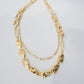 Chunky Geometric Gold Necklace