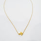 Dainty Gold Cross Necklace