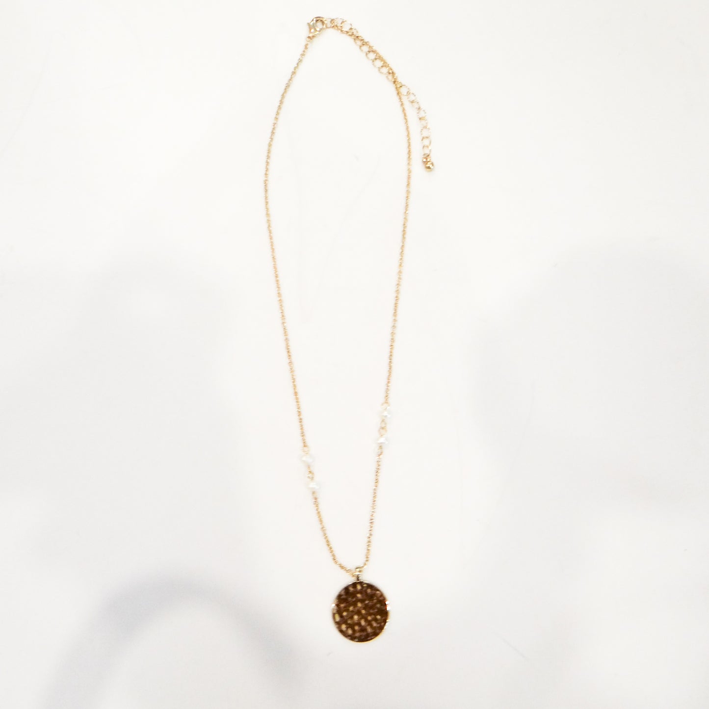 Long Necklace with Pearl Details