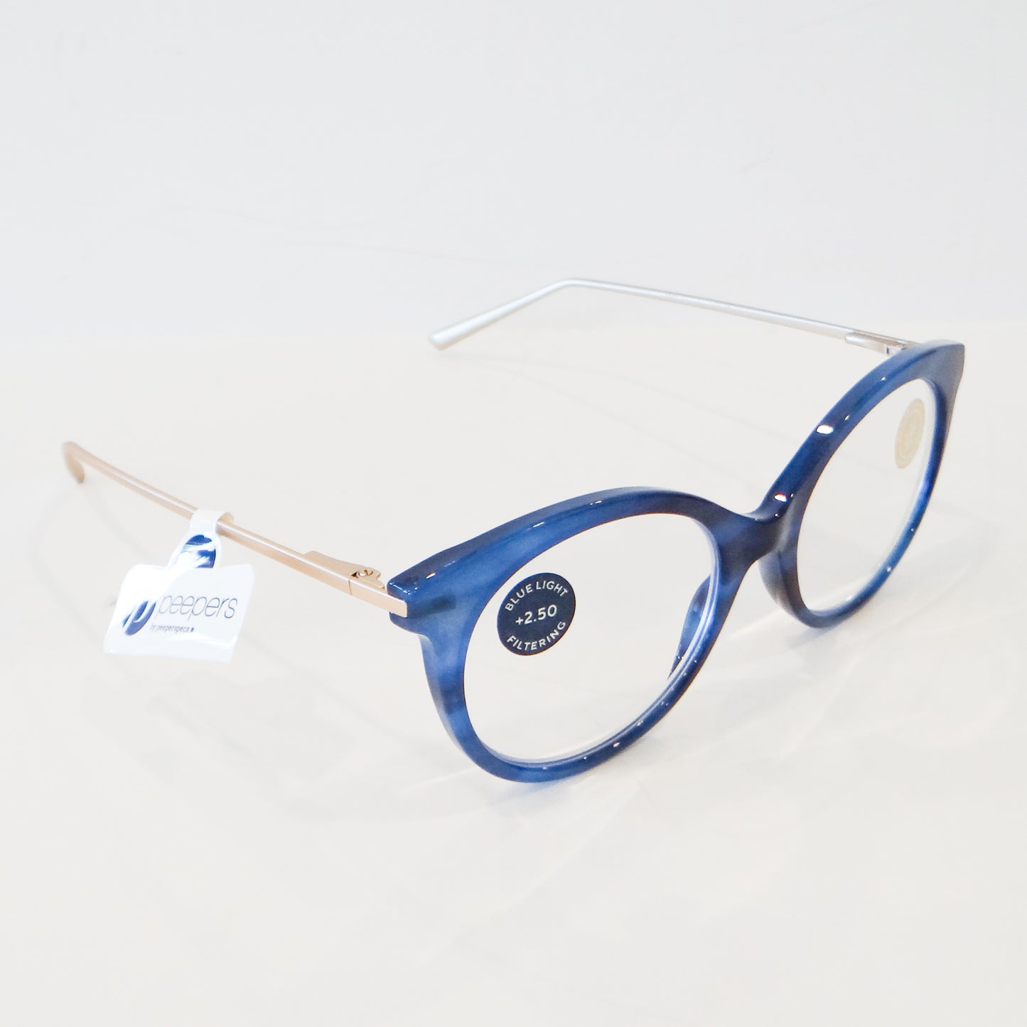 Peepers Margot - Navy Horn